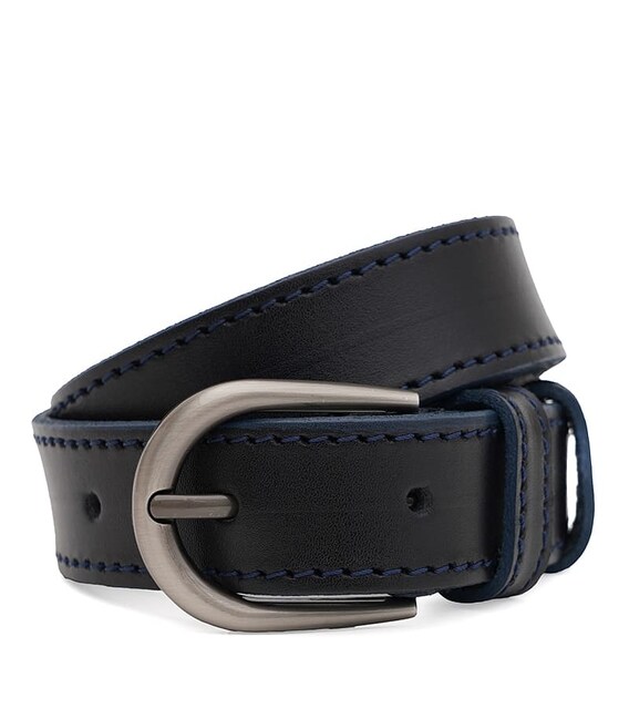 Жіночий шкіряний ремінь Borsa Leather 110v1genw98-black картинка, зображення, фото