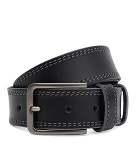 Мужской кожаный ремень Borsa Leather 115v1fx103-black фото, картинка, изображение