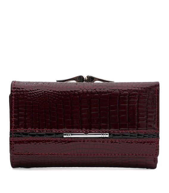 Женский кожаный кошелек Ricco Grande K1AE308b-bordo фото, картинка, изображение