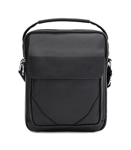 Чоловіча шкіряна сумка Keizer k19747B-black картинка, зображення, фото
