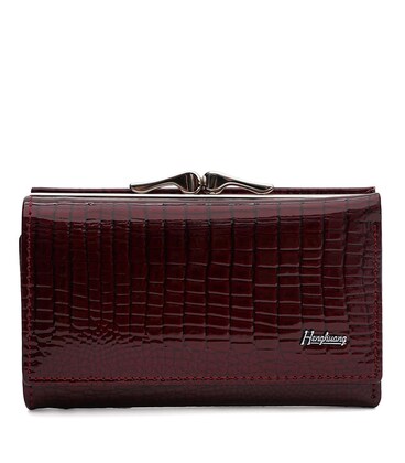 Женский кожаный кошелек Ricco Grande k1AE2155-bordo фото, картинка, изображение