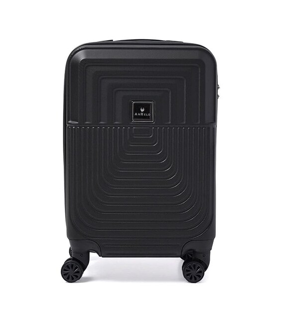 Валіза маленька 4 колеса Ricco Grande T1Marble20black-M картинка, зображення, фото