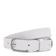 Жіночий шкіряний ремінь Borsa Leather 100v1genw69-white картинка, зображення, фото