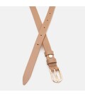 Жіночий шкіряний ремінь Borsa Leather 100v1genw67-caramel картинка, зображення, фото