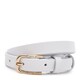 Женский кожаный ремень Borsa Leather 100v1genw65-white фото