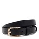 Женский кожаный ремень Borsa Leather 110v1genw64-black фото