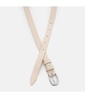 Жіночий шкіряний ремінь Borsa Leather 110v1genw61-h.beige картинка, зображення, фото