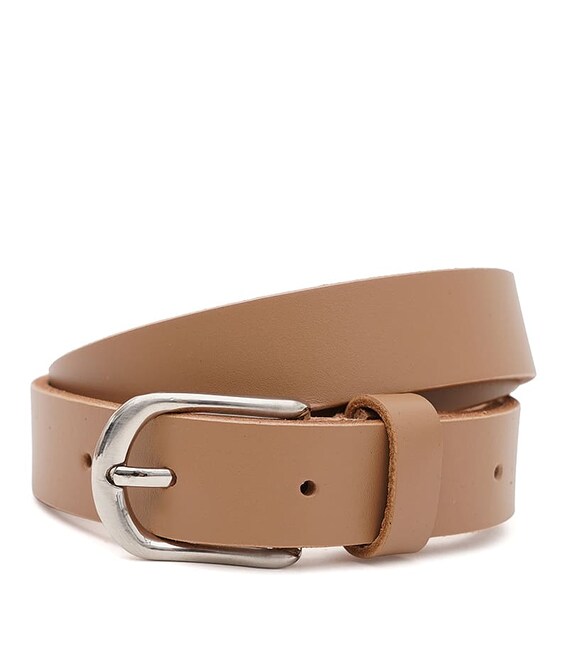 Жіночий шкіряний ремінь Borsa Leather 100v1genw79-caramel картинка, зображення, фото