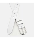 Женский кожаный ремень Borsa Leather 110v1genw76-white фото, картинка, изображение