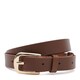 Женский кожаный ремень Borsa Leather 100v1genw74-l.brown фото