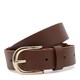 Жіночий шкіряний ремінь Borsa Leather 110v1genw86-l.brown картинка, зображення, фото