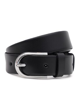 Жіночий шкіряний ремінь Borsa Leather 100v1genw80-black картинка, зображення, фото