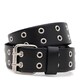 Мужской кожаный ремень Borsa Leather 125v1fx96-black фото