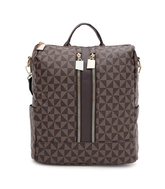 Женский рюкзак Monsen C1mk506br-brown фото, картинка, изображение