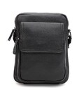 Мужская кожаная сумка Keizer K12005bl-black фото, картинка, изображение
