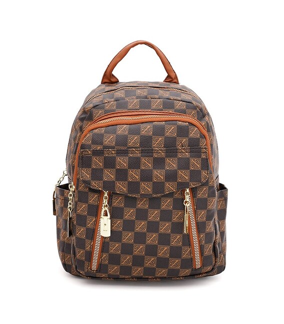 Женский рюкзак Monsen C1nn7034br-brown фото, картинка, изображение