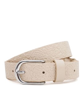 Жіночий шкіряний ремінь Borsa Leather 110v1genw89-h.beige картинка, зображення, фото