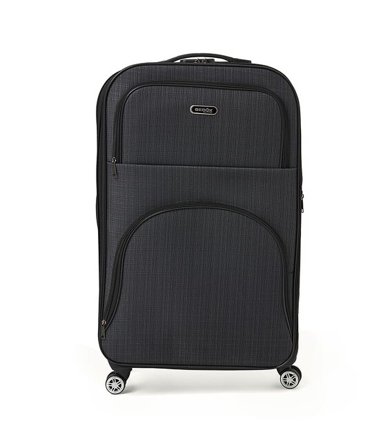 Валіза велика 4 колеса Ricco Grande T1TEXT1000gray-XL картинка, зображення, фото