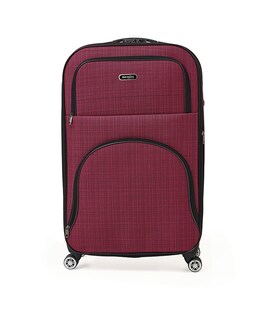 Валіза велика 4 колеса Ricco Grande T1TEXT1000pink-XL картинка, зображення, фото