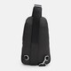 Чоловічий шкіряний рюкзак через плече Ricco Grande K16040a-black картинка, зображення, фото