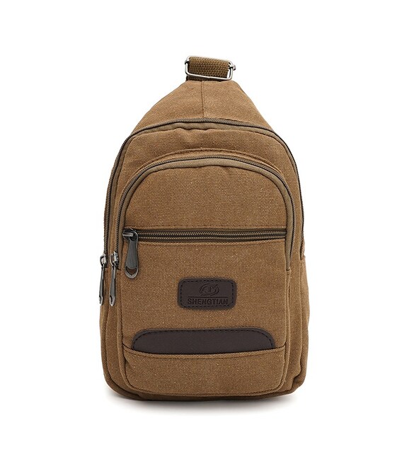 Cумка-слинг мужская Monsen C1HSSA511br-brown фото
