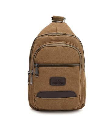 Cумка-слинг мужская Monsen C1HSSA511br-brown фото, картинка, изображение