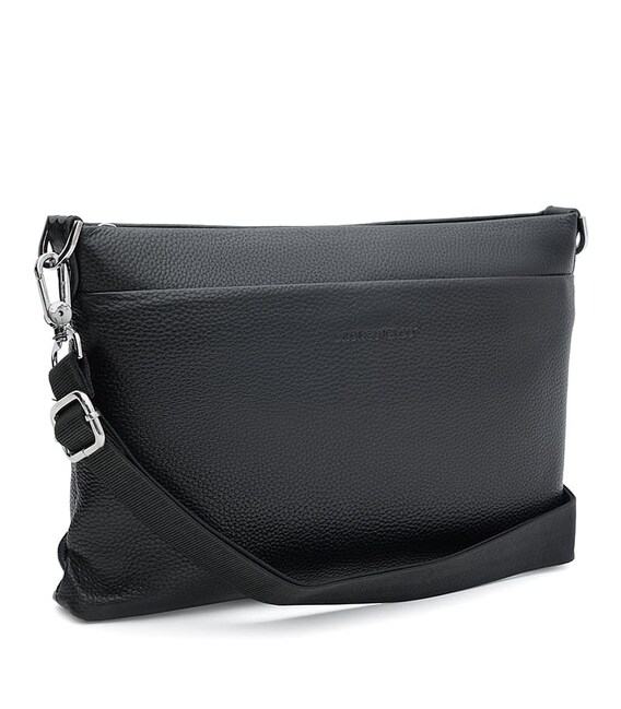 Мужская кожаная сумка Keizer K1KS66303bl-black фото, картинка, изображение