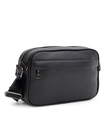 Жіноча шкіряна сумка Keizer K166318bl-black картинка, зображення, фото