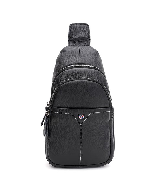 Чоловічий шкіряний рюкзак Keizer K1612-11bl-black картинка, зображення, фото