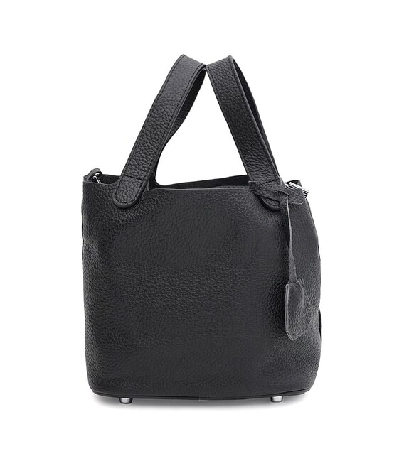 Женская кожаная сумка Keizer K1618bl-black фото, картинка, изображение