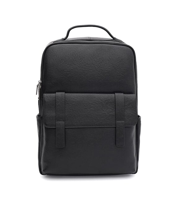 Мужской кожаный рюкзак Ricco Grande K16823bl-black фото, картинка, изображение