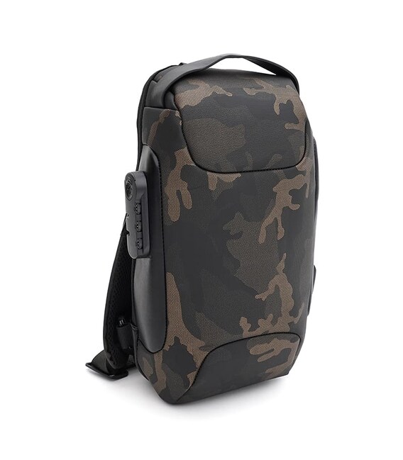 Сумка-слінг чоловіча Monsen C19918br-brown картинка, зображення, фото