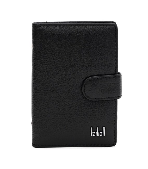 Кожаная визитница Tailian K1T430D-H33bl-black фото, картинка, изображение