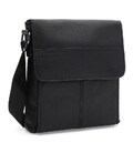 Чоловіча шкіряна сумка Keizer K13656bl-black картинка, зображення, фото