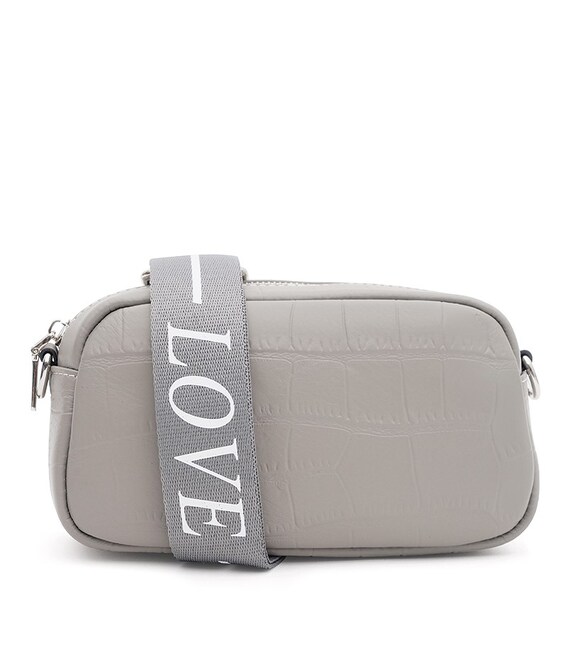 Сумка крос-боді жіноча шкіряна Keizer K1fb-59g1-grey картинка, зображення, фото