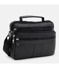 Мужская кожаная сумка Borsa Leather K1090bl-black фото, картинка, изображение