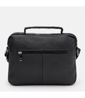 Мужская кожаная сумка Borsa Leather K1090bl-black фото, картинка, изображение