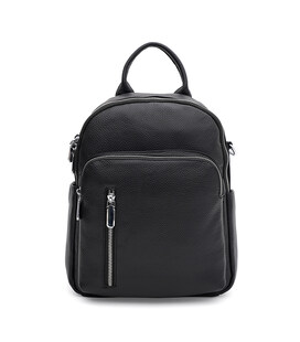 Женский кожаный рюкзак Keizer K108125bl-black