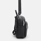 Женский кожаный рюкзак Keizer K108125bl-black фото