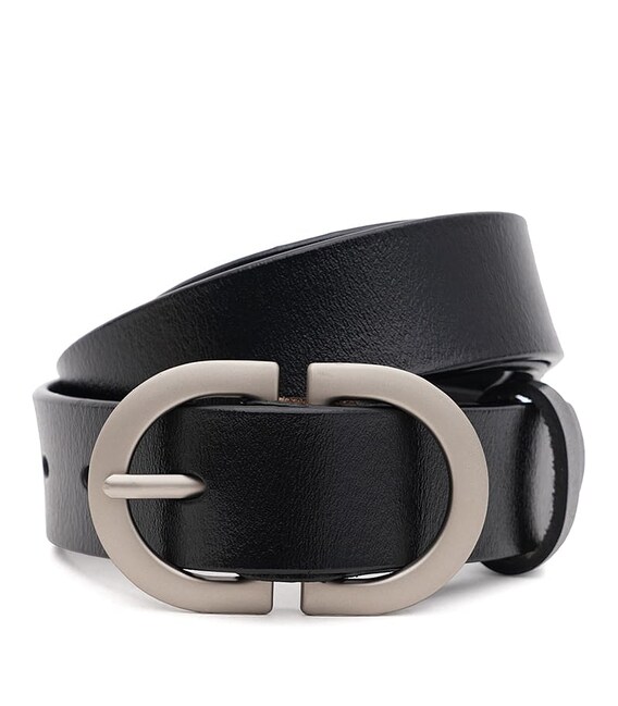 Женский кожаный ремень Borsa Leather CV1ZK-105bl-black фото, картинка, изображение