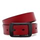 Жіночий шкіряний ремінь Borsa Leather CV1ZK-001r-red картинка, зображення, фото
