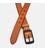 Женский кожаный ремень Borsa Leather CV1ZK-001g-ginger фото, картинка, изображение