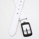 Женский кожаный ремень Borsa Leather CV1ZK-001w-white фото