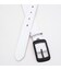 Женский кожаный ремень Borsa Leather CV1ZK-001w-white фото, картинка, изображение
