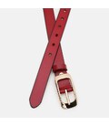 Женский кожаный ремень Borsa Leather CV1ZK015-goldred фото, картинка, изображение