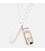 Женский кожаный ремень Borsa Leather CV1ZK-015-goldwhite фото, картинка, изображение