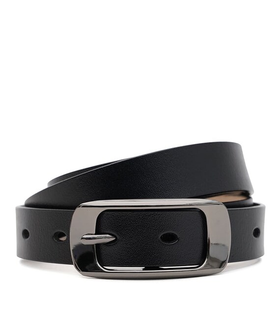 Женский кожаный ремень Borsa Leather CV1ZK-015bl-black фото, картинка, изображение