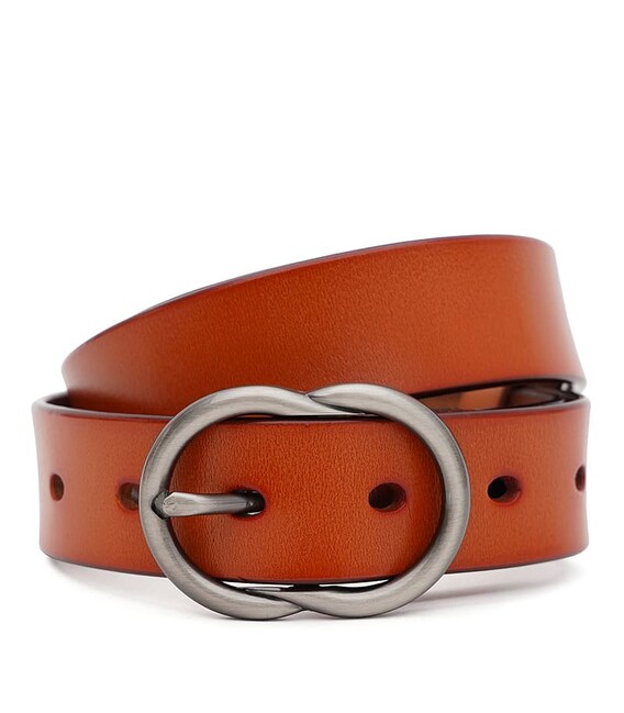 Женский кожаный ремень Borsa Leather CV1ZK-002g-ginger фото, картинка, изображение