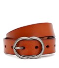 Женский кожаный ремень Borsa Leather CV1ZK-002g-ginger фото, картинка, изображение