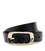 Женский кожаный ремень Borsa Leather CV1ZK015-goldblack фото, картинка, изображение